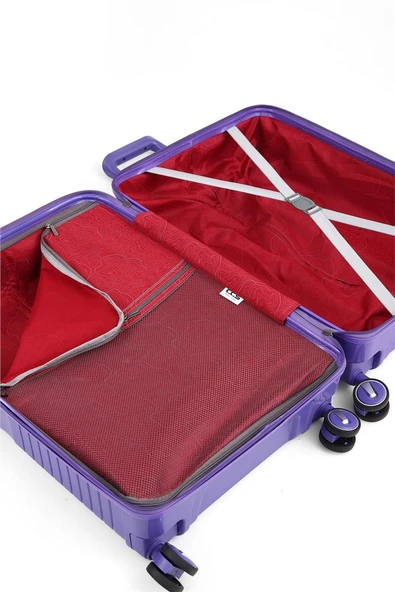 ÇÇS Mor Valiz Orta Boy Tsa Şifreli - 3