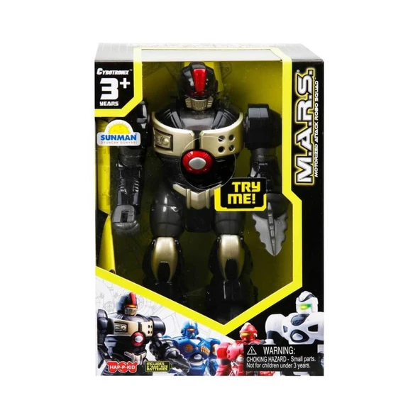 Nessiworld M.A.R.S. Sesli ve Işıklı Yürüyen Robot 18 cm. - Resim 5