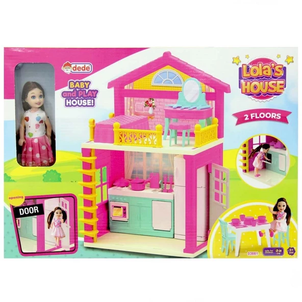 Nessiworld Lola'nın 2 Katlı Ev Seti