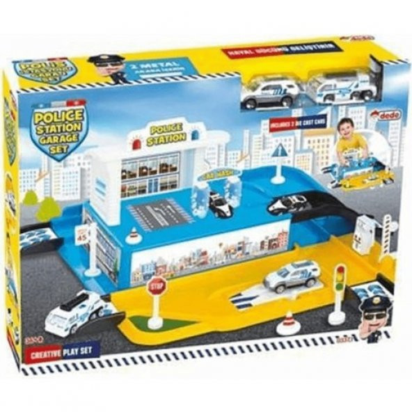 Dede Polis İstasyonu Garaj Set 03371 - 2