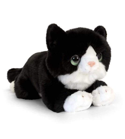 Nessiworld Peluş Siyah Kedi 25 cm - 1