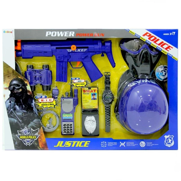 Nessiworld Power Gun Polis Seti 34330