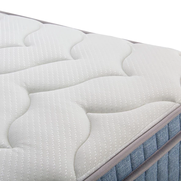 Homedius Multicomfort Çiftk Kişilik Ortopedik Yatak  Beyaz 160x200 - Resim 4