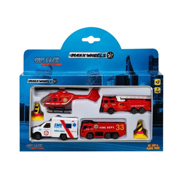 Nessiworld Maxx Wheels Mini Araç Seti - 3
