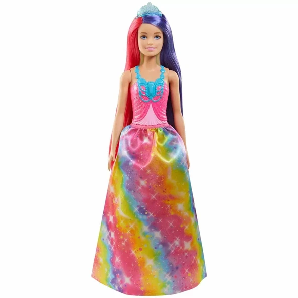 Nessiworld Barbie Dreamtopia Uzun Saçlı Bebekler GTF37 - 6