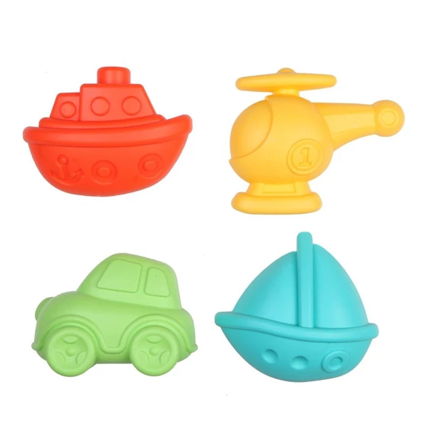 Nessiworld LC Lets Be Child Taşıtlar 4'lü Kum Kalıbı