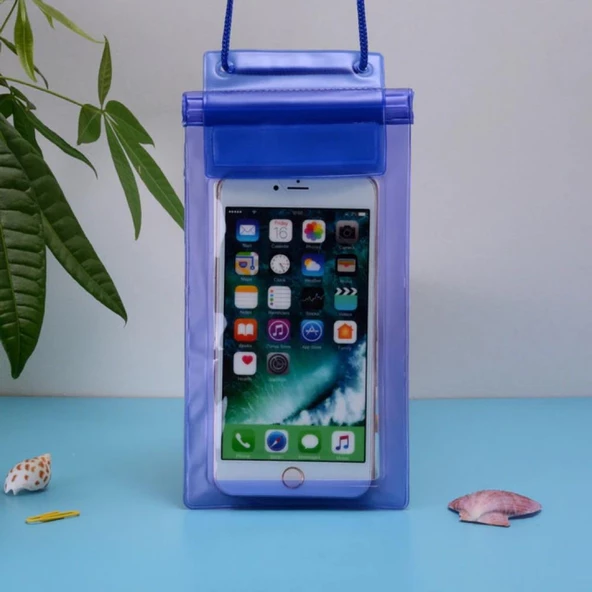 Deniz Havuz Altı Su Geçirmez Kılıf Samsung Xiaomi Apple iPhone Oppo Nokia Huawei Tüm Modelle Uyumlu - 2