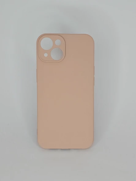 İPHONE 14 CAPPY SİLİKON PEMBE KILIF
