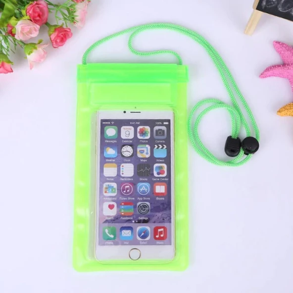 Deniz Havuz Altı Su Geçirmez Kılıf Samsung Xiaomi Apple iPhone Oppo Nokia Huawei Tüm Modelle Uyumlu - 7