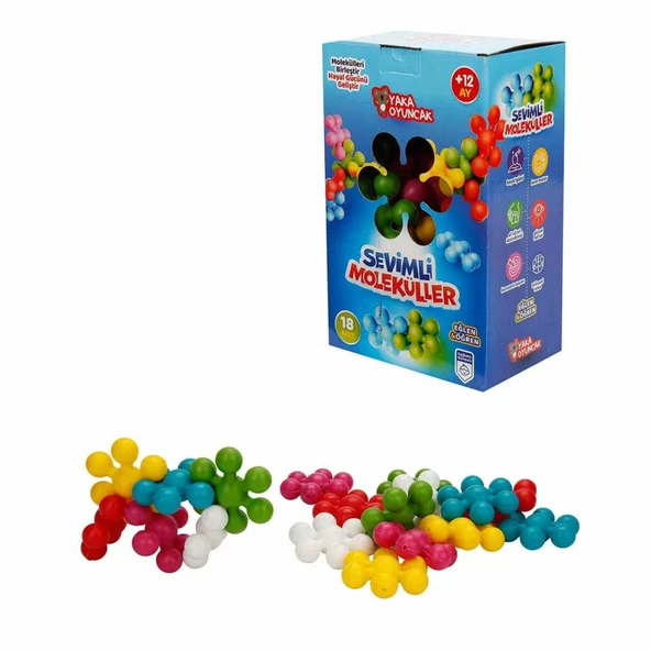 Nessiworld Sevimli Moleküller 18 Parça - 3