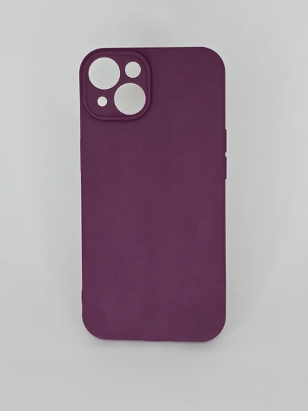 İPHONE 14 CAPPY SİLİKON MOR KILIF - 3