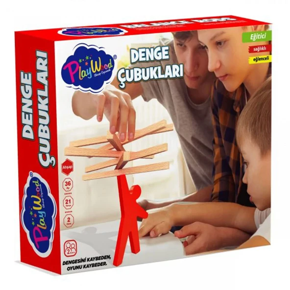 Nessiworld Playwood Ahşap Denge Çubukları - 5