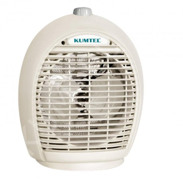 Kumtel LX-6331 2000 W Fanlı Isıtıcı Krem