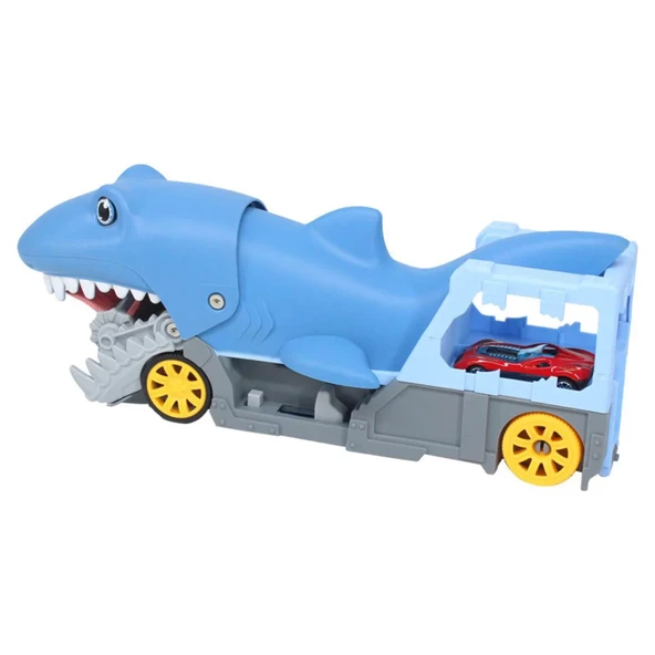 Nessiworld Catapult Araba Fırlatıcı Sesli Köpek Balığı - 8