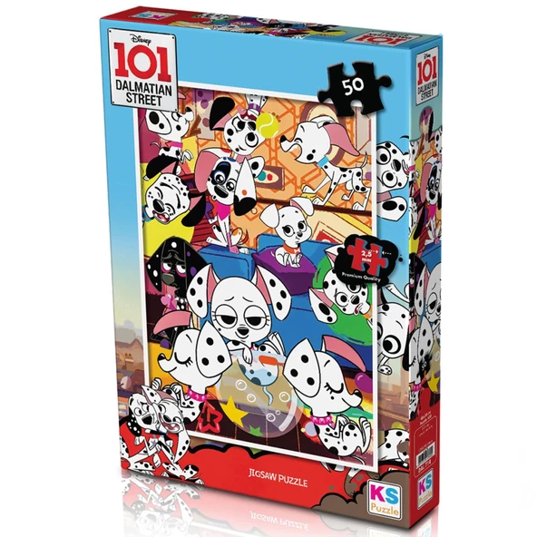 Nessiworld KS 101 Dalmatian 50 Parça Puzzle - 4