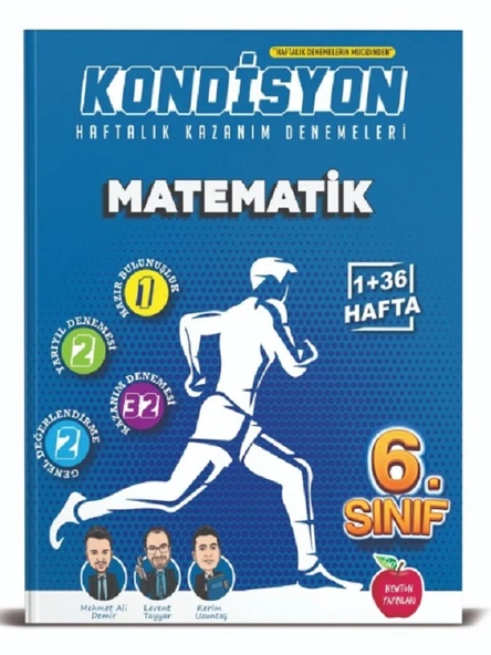 Newton Yayınları 6. Sınıf Kondisyon Matematik Deneme Sınavı
