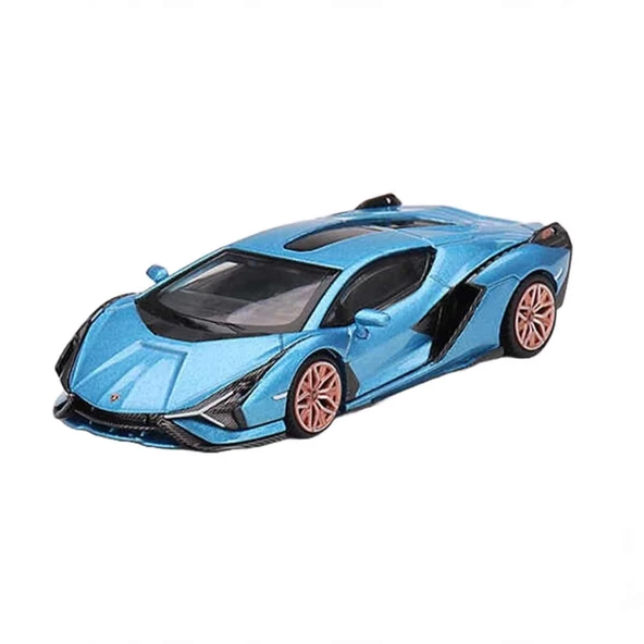 Nessiworld Mini GT 1:64 Lamborghini Sian FKP 37 Blu Aegir