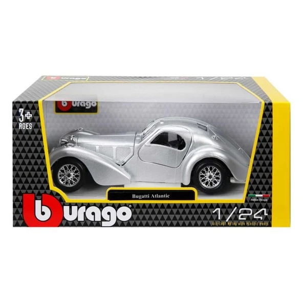 NessiWorld Bburago 1:24 Bugatti Atlantic Model Araba - 6