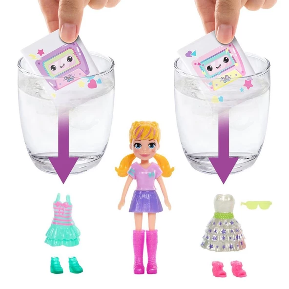 NessiWorld HRD65 Polly Pocket Radyo Temalı Moda Eğlencesi Oyun Seti - 4