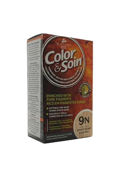 Color Soin Organik Saç Boyası Color&soin 9n Honey Blond