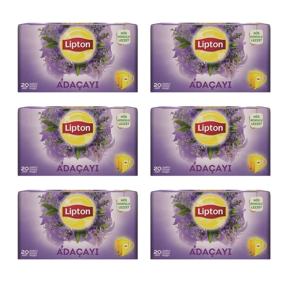 Lipton Adaçayı Bardak Poşet Çay X 6 Adet