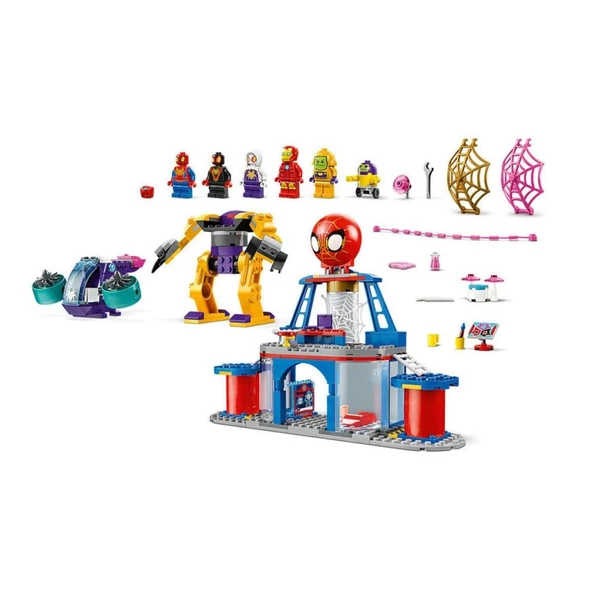 Nessiworld 10794 Lego Marvel Spidey - Spidey Takımı Ağ Örücü Karargahı 193 parça +4 yaş - 3