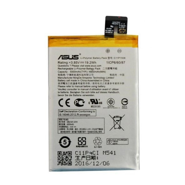 Asus ZC550KL Zenfone Max Batarya Pil 100 Orjinal  C11P1508 - 1