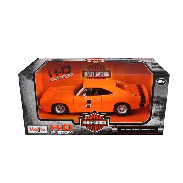 NessiWorld Maisto1/251969ModelDodgeChargerR/THarley-Davidson