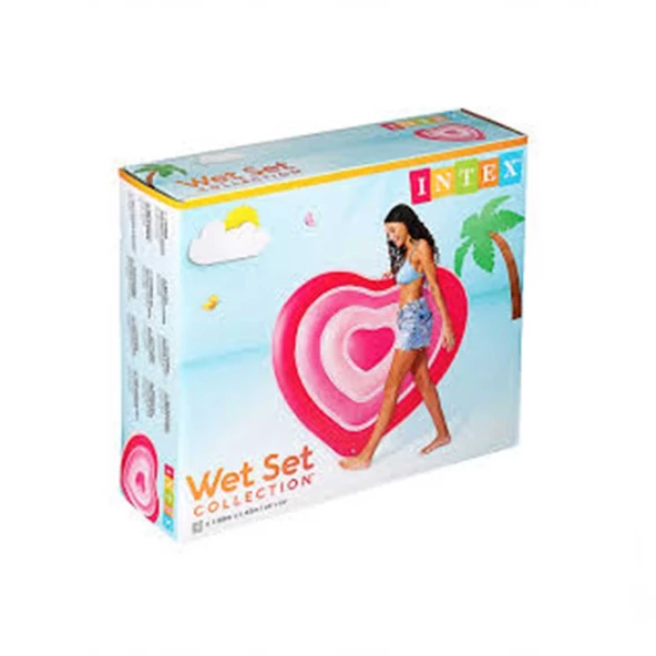 NessiWorld IntexSevgiliKalpŞekilliYatak15558727 - 3