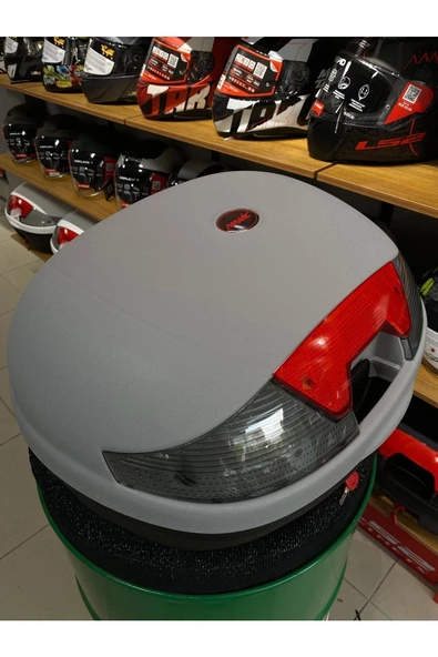 ARWİC Motosiklet Arka Çanta 46 Lt Nardo Gri Büyük Boy - Resim 6