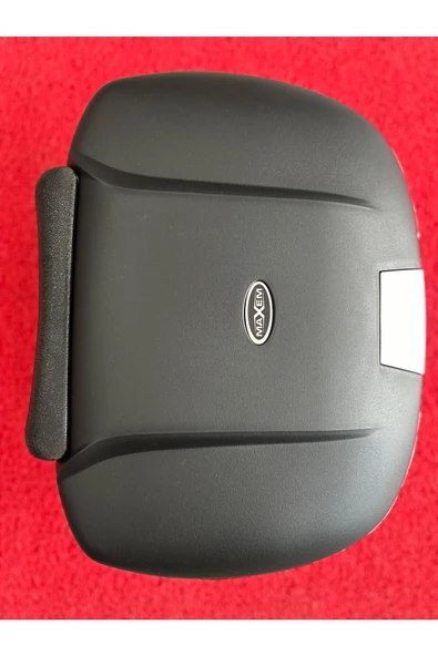 Maxem  45 Litre Sırt Pedli Siyah Motosiklet Arka Çanta ürün görseli 1