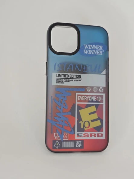 İPHONE 14 RENKLİ BASKILI KILIF - 2