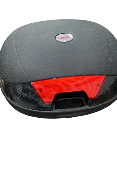 ARWİC 46 litre Motosiklet Bagaj Çantası Suya dayanıklı Sök tak özellik Siyah Motorcu Çanta - 3