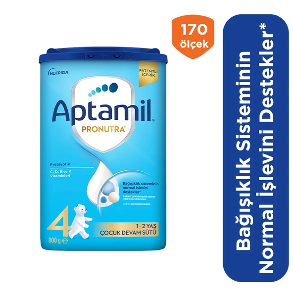 Nessiworld Aptamil Çocuk Devam Sütü Maması No4 1 Yaş+  800 Gr - 8