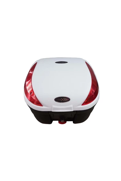 Maxem  MOTOR ÇANTASI MAXEM SL-35 35 LİTRE SIRTLIKLI BEYAZ