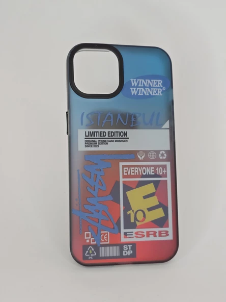 İPHONE 14 RENKLİ BASKILI KILIF - 3