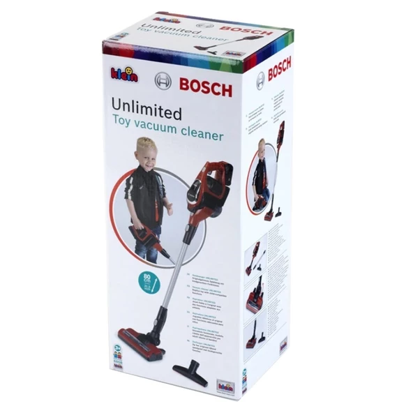 Bosch Oyuncak Sesli Işıklı Kırmızı Elektrik Süpürgesi - 4