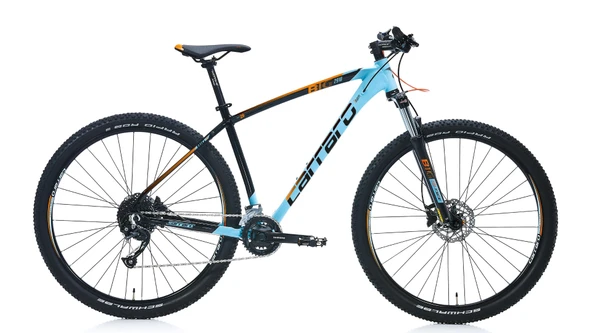 Carraro Big 2918 HD Fren Alivio 18 Vites 29 Jant Dağ Bisikleti Açık Mavi Siyah Turuncu 48 Kadro