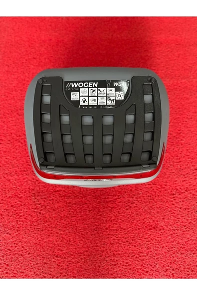 WOGEN  41 Litre Nardo Gri Sırt Dayamasız Motosiklet Arka Çanta Yeni Üretim - Resim 3