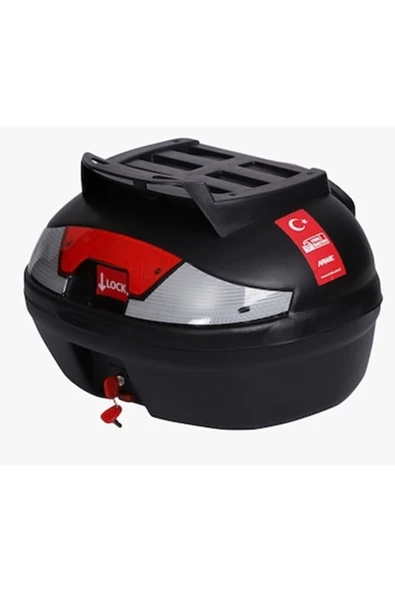 ARWC  Arwic CV46 Kargo Motosiklet Çantası Siyah ürün görseli 1