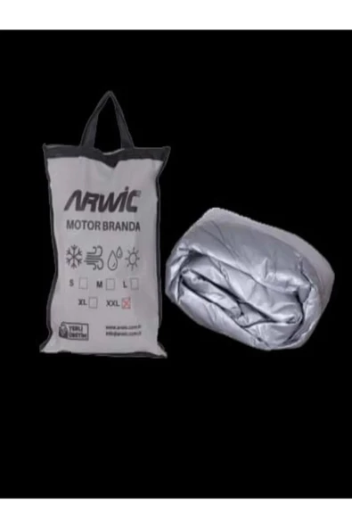 arwic  Motosiklet Brandası (GÜNEŞ İSISI,YAĞMUR,KAR) Geçirmez - 3