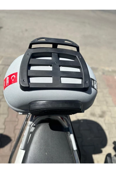 pekars  Nardo Gri 46 Litre Kargo tipi  Motosiklet Arka Çantası - Resim 3