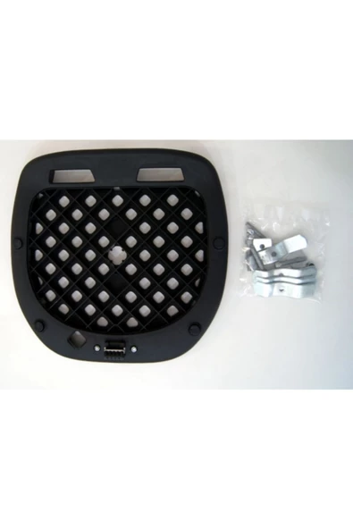 Maxem  Sl-45 Motosiklet Arka Çanta Topcase Siyah Kırmızı Camlı Full - 7