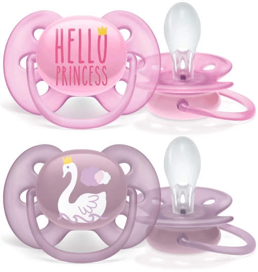 Nessiworld   Avent Ultra Soft Emzik 6-18 Ay Kız