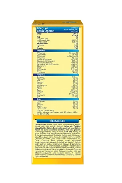 Nessiworld Bebelac Bebek Devam Sütü No4 400 Gr - 4