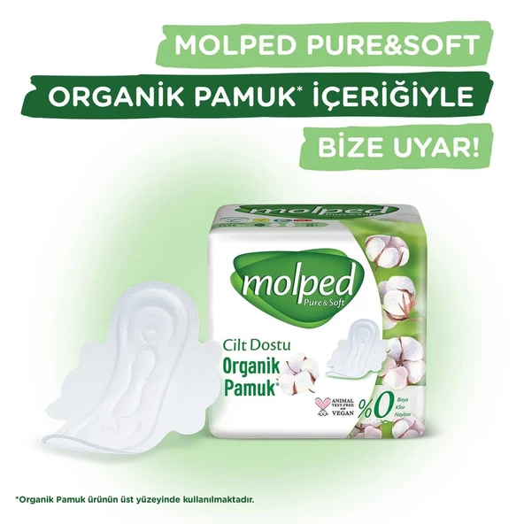 Nessiworld Molped Pure&Soft Normal Ped Süper Eko 24 Adet - 5