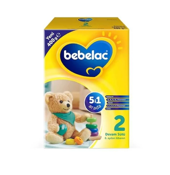 Nessiworld Bebelac Bebek Devam Sütü No2 400 Gr