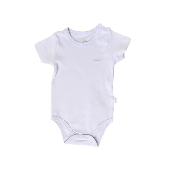 Nessiworld Bebengo BU4021 Basic Kısa Kol Body Beyaz - 2