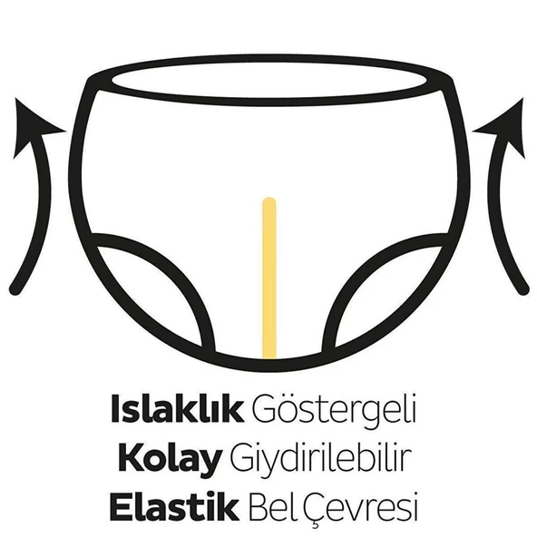 Nessiworld  Natural Bebek Bezi 2'Li Fırsat Paketi 7 Beden 40 Adet