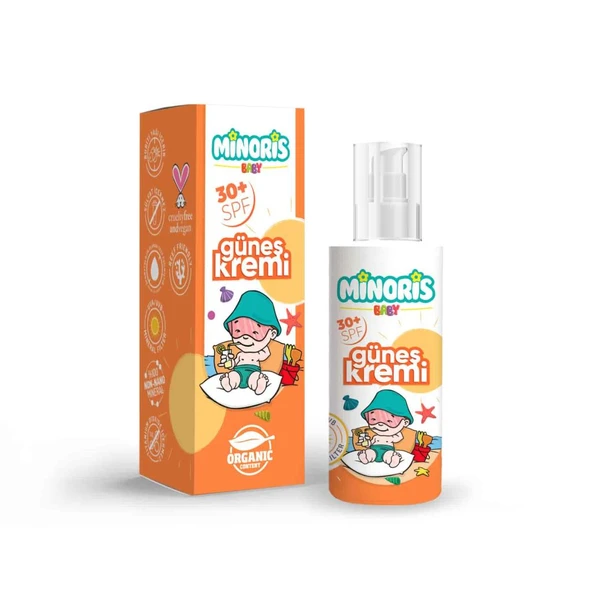 Nessiworld Minoris Baby Organik Güneş Koruyucu Sprey Krem 30 SPF 150ml - 2